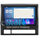 Штатная магнитола Lesko для Toyota Hilux VII 2004-2011 экран 9" 2/32Gb CarPlay 4G Wi-Fi GPS Prime