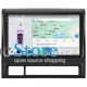 Штатная магнитола Lesko для Toyota Hilux VII 2004-2011 экран 9" 4/64 QLED CarPlay 4G Wi-Fi GPS 360 Prime