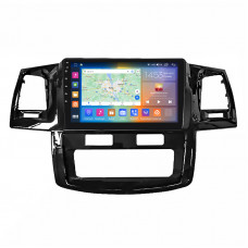 Штатная магнитола Lesko для Toyota Hilux VII Рестайлинг 2011-2015 экран 9" 2/32Gb CarPlay 4G Wi-Fi GPS Prime