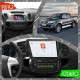 Штатная магнитола Lesko для Toyota Hilux VII Рестайлинг 2011-2015 экран 9" 4/64 QLED CarPlay 4G Wi-Fi GPS 360 Prime