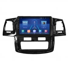 Штатная магнитола Lesko для Toyota Hilux VII Рестайлинг 2011-2015 экран 9" 2/32Gb 4G Wi-Fi GPS Top