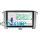 Штатная магнитола Lesko для Toyota Land Cruiser 100 Series Рестайлинг 1 2002-2005 экран 9" 4/64 QLED CarPlay 4G Wi-Fi GPS 360 Prime