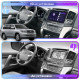 Штатная магнитола Lesko для Toyota Land Cruiser 200 Series 2007-2012 экран 10" 4/64Gb CarPlay 4G Wi-Fi GPS Prime