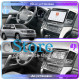 Штатная магнитола Lesko для Toyota Land Cruiser 200 Series 2007-2012 экран 10" 4/64 QLED CarPlay 4G Wi-Fi GPS 360 Prime