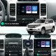 Штатная магнитола Lesko для Toyota Land Cruiser Prado 120 Series 2002-2007 экран 9" 6/128Gb 4G Wi-Fi GPS Top