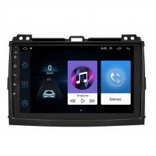 Штатная магнитола Lesko для Toyota Land Cruiser Prado 120 Series Рестайлинг 2007-2009 экран 9" 1/16Gb Wi-Fi GPS Base