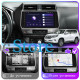Штатная магнитола Lesko для Toyota Land Cruiser Prado 150 Series Рестайлинг 2 2017-2020 экран 10" 2/32Gb CarPlay 4G Wi-Fi GPS Prime
