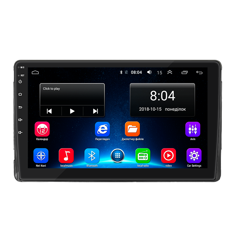 Штатная магнитола Lesko для Toyota Matrix II (E140) 2008-2014 экран 9" 2/32Gb Wi-Fi GPS Base