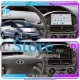 Штатная магнитола Lesko для Toyota Previa II (XR30, XR40) 2000-2006 экран 9" 4/64 QLED CarPlay 4G Wi-Fi GPS 360 Prime