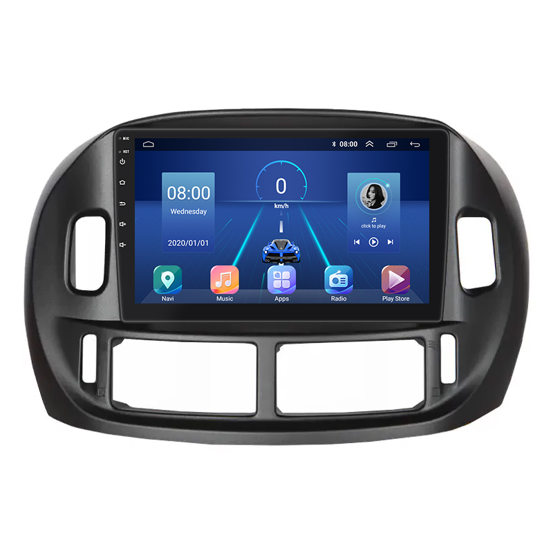 Штатная магнитола Lesko для Toyota Previa II (XR30, XR40) 2000-2006 экран 9" 4/64Gb 4G Wi-Fi GPS Top