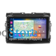 Штатная магнитола Lesko для Toyota Previa III (XR50) 2006-2019 экран 9" 2/32Gb CarPlay 4G Wi-Fi GPS Prime