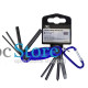 Мультитул West Biking YP0719243 карманный набор инструментов для велосипеда Blue