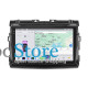 Штатная магнитола Lesko для Toyota Previa III (XR50) 2006-2019 экран 9" 4/64 QLED CarPlay 4G Wi-Fi GPS 360 Prime
