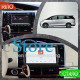 Штатная магнитола Lesko для Toyota Previa III (XR50) 2006-2019 экран 9" 4/64 QLED CarPlay 4G Wi-Fi GPS 360 Prime