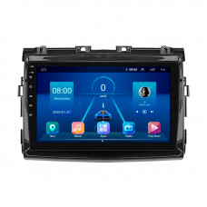 Штатная магнитола Lesko для Toyota Previa III (XR50) 2006-2019 экран 9" 2/32Gb 4G Wi-Fi GPS Top