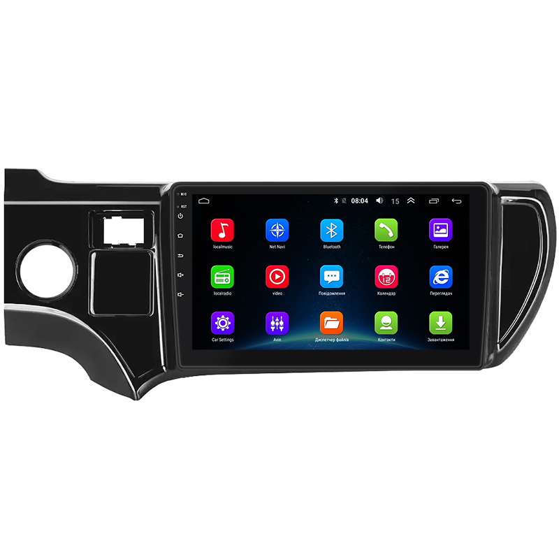 Штатная магнитола Lesko для Toyota Prius c I 2011-2015 экран 9" 2/32Gb Wi-Fi GPS Base