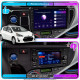 Штатная магнитола Lesko для Toyota Prius c I 2011-2015 экран 9" 4/64Gb CarPlay 4G Wi-Fi GPS Prime
