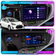 Штатная магнитола Lesko для Toyota Prius c I 2011-2015 экран 9" 6/128Gb 4G Wi-Fi GPS Top