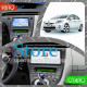 Штатная магнитола Lesko для Toyota Prius III (XW30) 2009-2011 экран 9" 4/64 QLED CarPlay 4G Wi-Fi GPS 360 Prime