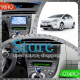 Штатная магнитола Lesko для Toyota Prius III Рестайлинг (XW30) 2011-2015 экран 9" 4/64Gb 4G Wi-Fi GPS Top