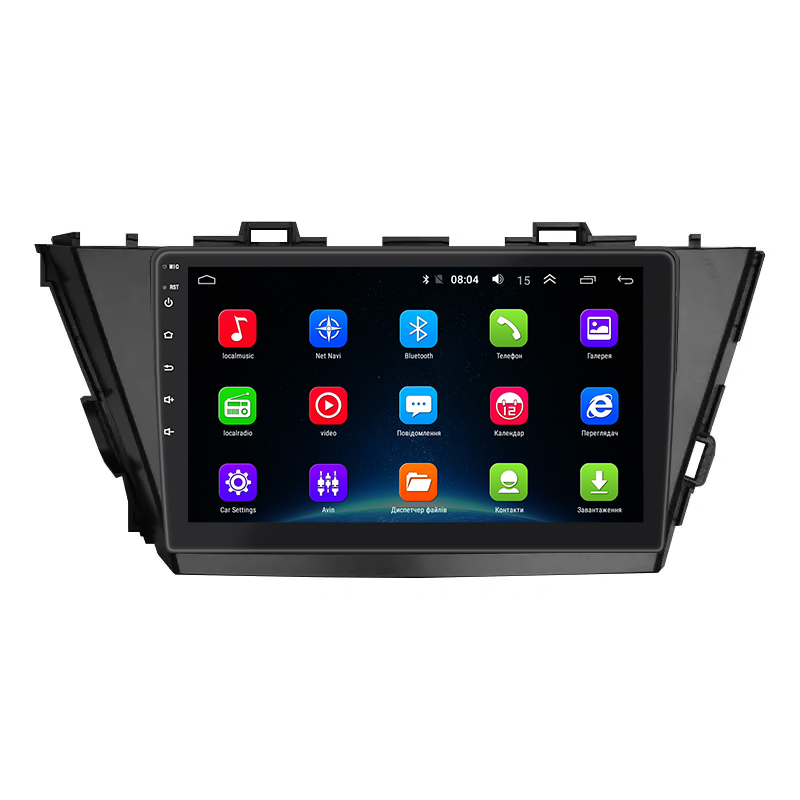Штатная магнитола Lesko для Toyota Prius v (+) I (ZVW40/41) 2011-2014 экран 9" 2/32Gb Wi-Fi GPS Base