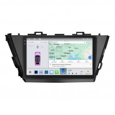 Штатная магнитола Lesko для Toyota Prius v (+) I (ZVW40/41) 2011-2014 экран 9" 4/64 QLED CarPlay 4G Wi-Fi GPS 360 Prime