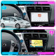 Штатная магнитола Lesko для Toyota Prius v (+) I (ZVW40/41) 2011-2014 экран 9" 4/64 QLED CarPlay 4G Wi-Fi GPS 360 Prime