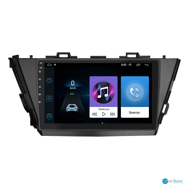 Штатная магнитола Lesko для Toyota Prius v (+) I Рестайлинг (ZVW40/41) 2014-2021 экран 9" 1/16Gb Wi-Fi GPS Base