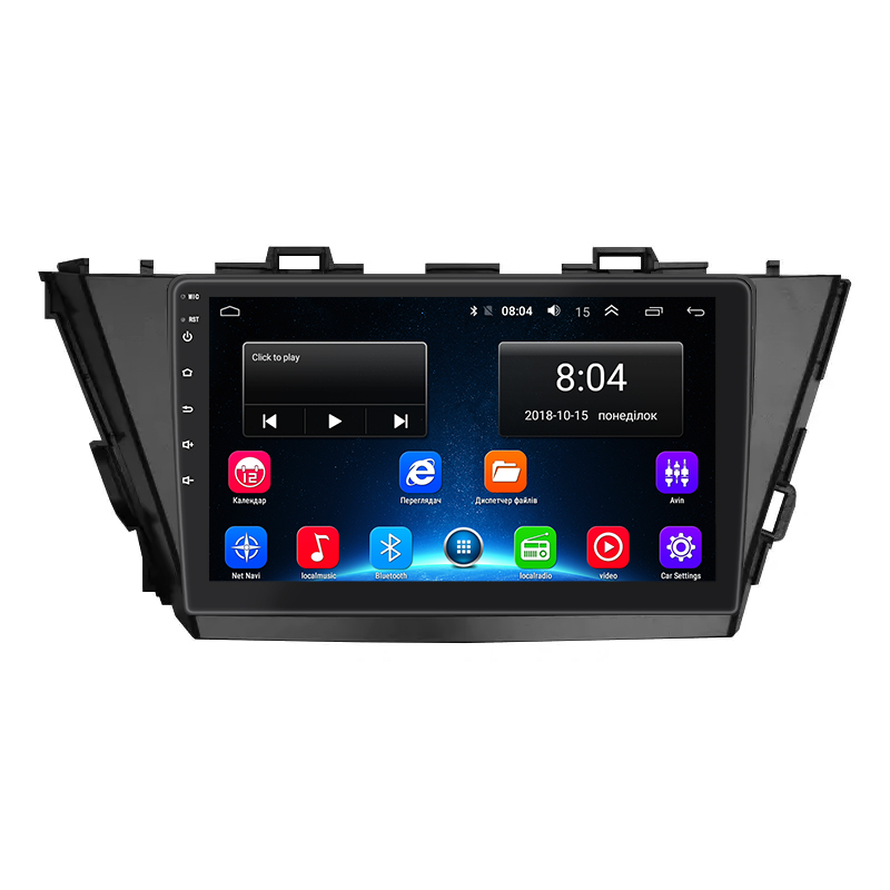 Штатная магнитола Lesko для Toyota Prius v (+) I Рестайлинг (ZVW40/41) 2014-2021 экран 9" 2/32Gb Wi-Fi GPS Base