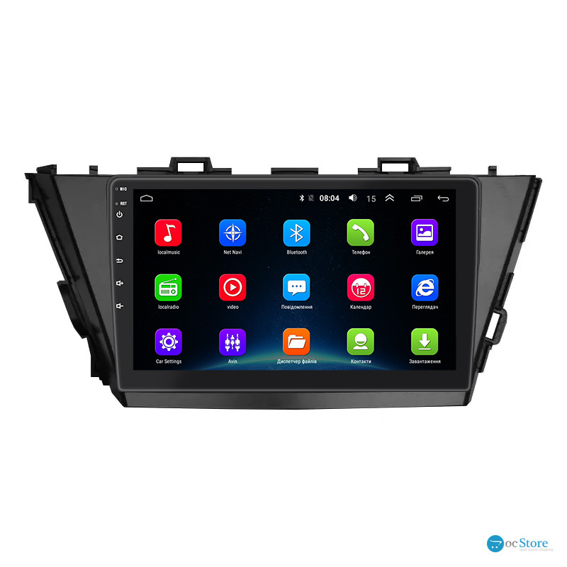 Штатная магнитола Lesko для Toyota Prius v (+) I Рестайлинг (ZVW40/41) 2014-2021 экран 9" 2/32Gb Wi-Fi GPS Base