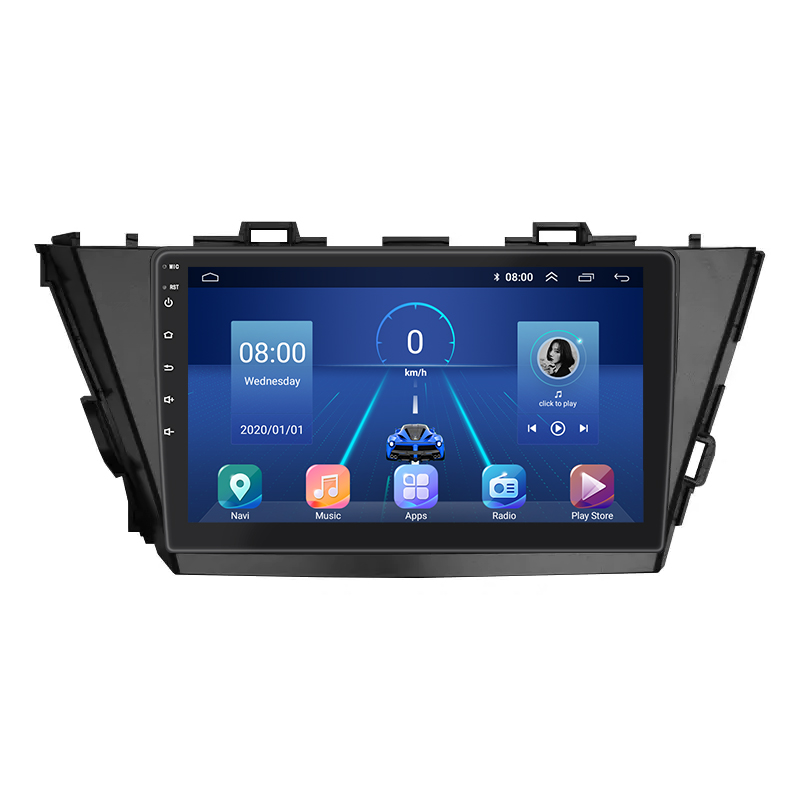 Штатная магнитола Lesko для Toyota Prius v (+) I Рестайлинг (ZVW40/41) 2014-2021 экран 9" 4/64Gb 4G Wi-Fi GPS Top