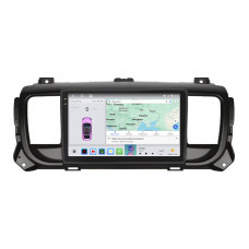 Штатная магнитола Lesko для Toyota ProAce II 2016-н.в. экран 9" 4/64 QLED CarPlay 4G Wi-Fi GPS 360 Prime