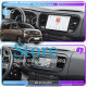Штатная магнитола Lesko для Toyota ProAce II 2016-н.в. экран 9" 4/64 QLED CarPlay 4G Wi-Fi GPS 360 Prime