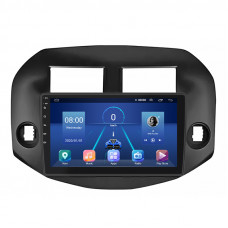 Штатная магнитола Lesko для Toyota RAV4 III (XA30) 2005-2010 экран 10" 6/128Gb 4G Wi-Fi GPS Top