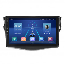 Штатная магнитола Lesko для Toyota RAV4 III (XA30) 2006-2012 экран 9" 2/32Gb 4G Wi-Fi GPS Top