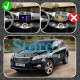 Штатная магнитола Lesko для Toyota RAV4 III (XA30) Рестайлинг 2010-2016 экран 9" 4/64Gb CarPlay 4G Wi-Fi GPS Prime