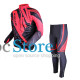 Вело костюм для мужчин KIDITO KM-CT-09202 кофта с длинным рукавом штаны Red S