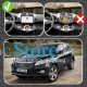 Штатная магнитола Lesko для Toyota RAV4 III (XA30) Рестайлинг 2010-2016 экран 9" 4/64 QLED CarPlay 4G Wi-Fi GPS 360 Prime