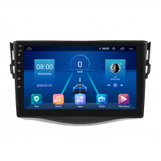 Штатная магнитола Lesko для Toyota RAV4 III (XA30) Рестайлинг 2010-2016 экран 9" 2/32Gb 4G Wi-Fi GPS Top