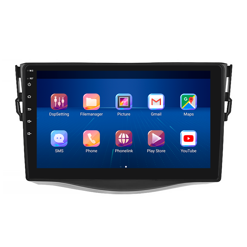 Штатная магнитола Lesko для Toyota RAV4 III (XA30) Рестайлинг 2010-2016 экран 9" 2/32Gb 4G Wi-Fi GPS Top