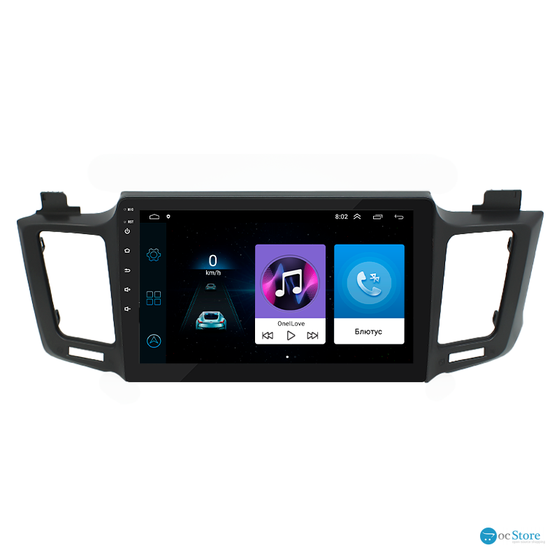 Штатная магнитола Lesko для Toyota RAV4 IV (CA40) 2012-2015 экран 10" 1/16Gb Wi-Fi GPS Base