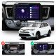Штатная магнитола Lesko для Toyota RAV4 IV (CA40) 2012-2015 экран 10" 2/32Gb CarPlay 4G Wi-Fi GPS Prime
