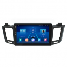Штатная магнитола Lesko для Toyota RAV4 IV (CA40) 2012-2015 экран 10" 2/32Gb 4G Wi-Fi GPS Top