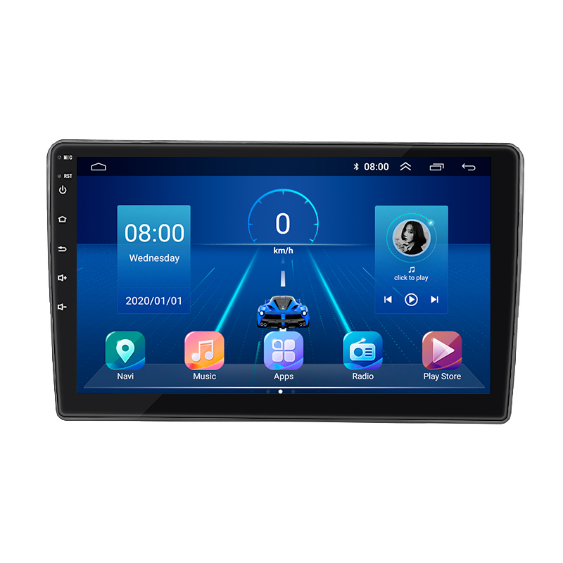 Штатная магнитола Lesko для Toyota RAV4 IV (CA40) Рестайлинг 2015-2019 экран 10" 6/128Gb 4G Wi-Fi GPS Top