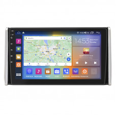 Штатная магнитола Lesko для Toyota RAV4 V (XA50) 2018-н.в. экран 10" 4/64Gb CarPlay 4G Wi-Fi GPS Prime