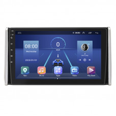 Штатная магнитола Lesko для Toyota RAV4 V (XA50) 2018-н.в. экран 10" 2/32Gb 4G Wi-Fi GPS Top