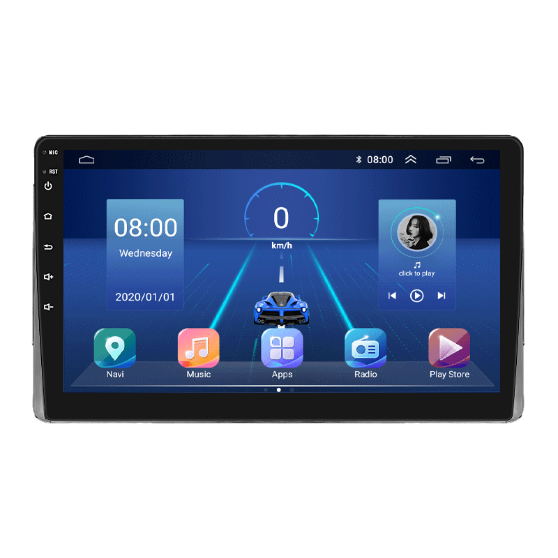 Штатная магнитола Lesko для Toyota Sequoia I 2000-2004 экран 9" 6/128Gb 4G Wi-Fi GPS Top