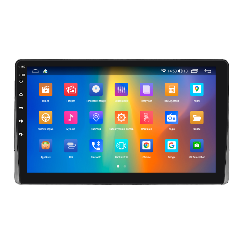 Штатная магнитола Lesko для Toyota Sequoia I Рестайлинг 2004-2007 экран 9" 2/32Gb CarPlay 4G Wi-Fi GPS Prime