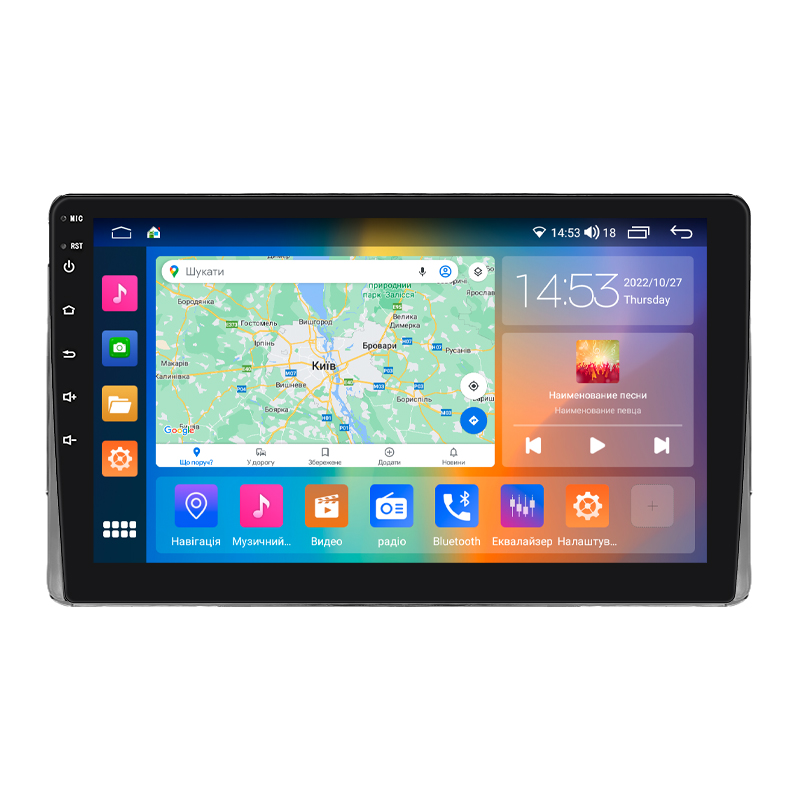 Штатная магнитола Lesko для Toyota Sequoia I Рестайлинг 2004-2007 экран 9" 4/64Gb CarPlay 4G Wi-Fi GPS Prime