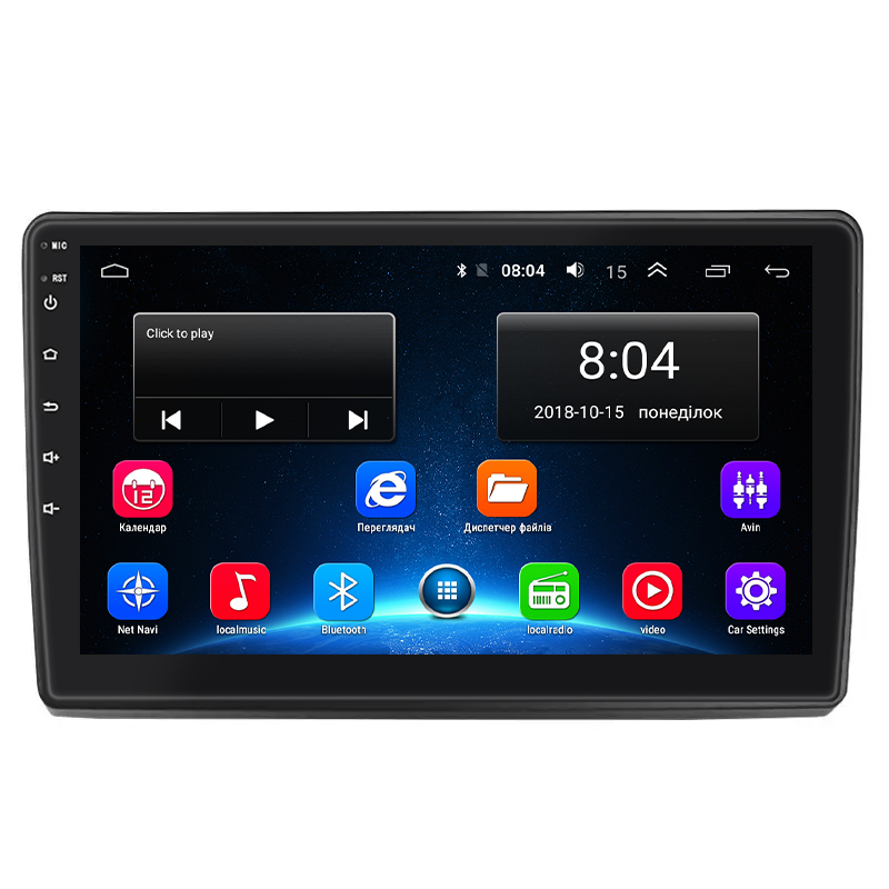 Штатная магнитола Lesko для Toyota Sienna II 2003-2005 экран 9" 2/32Gb Wi-Fi GPS Base